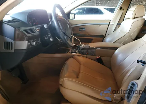 2008 BMW 750 Li z USA, uszkodzony, nr VIN WBAHN83588DT80748